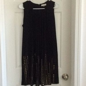 Black wth gold details Calvin Klein Dress